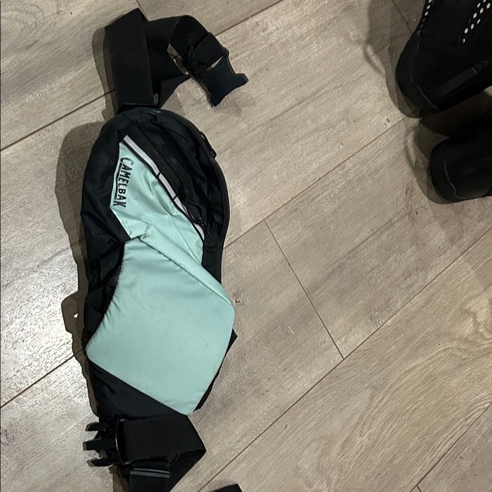 CamelBak Black and Light Green Waist Pack